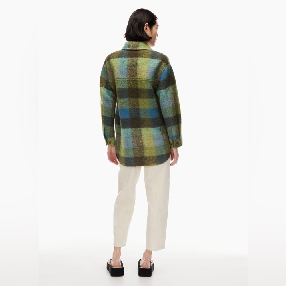 Wilfred free ganna shirt size xs plaid print - Picture 4 of 9